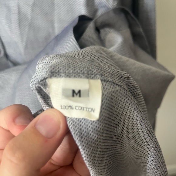 Jenni Kayne textured button up shirt. Size M - Picture 8 of 8